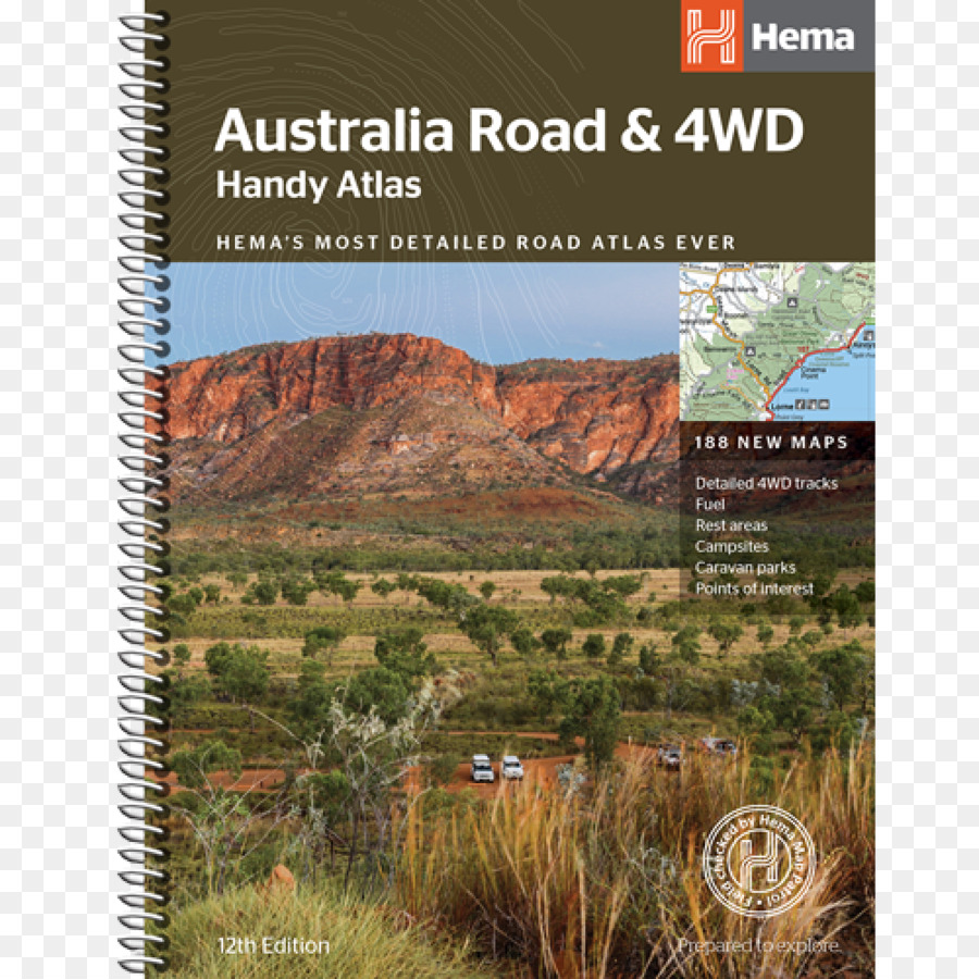 L Australie Route 4wd Facile à Lire Atlas，L Australie PNG