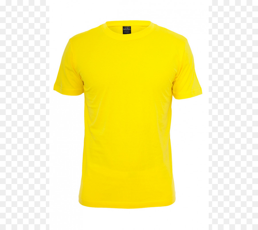 Tee Shirt Jaune，Manches Courtes PNG