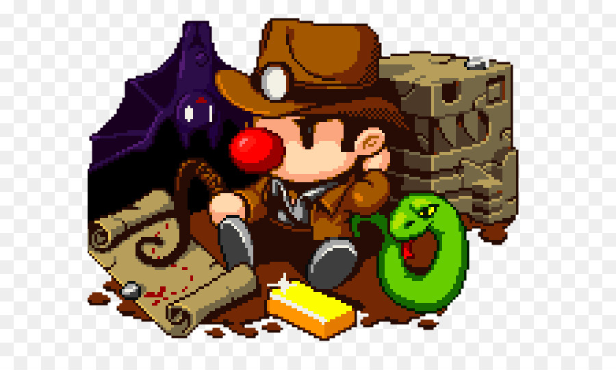 Spelunky，Xbox 360 PNG