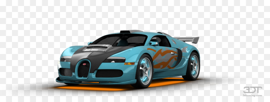 Voiture De Sport Bleue，Voiture PNG