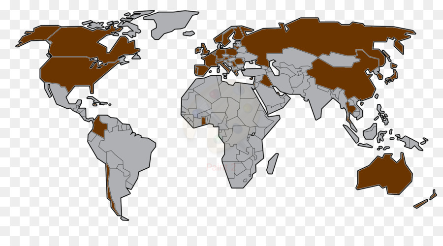 Carte Du Monde，Pays PNG