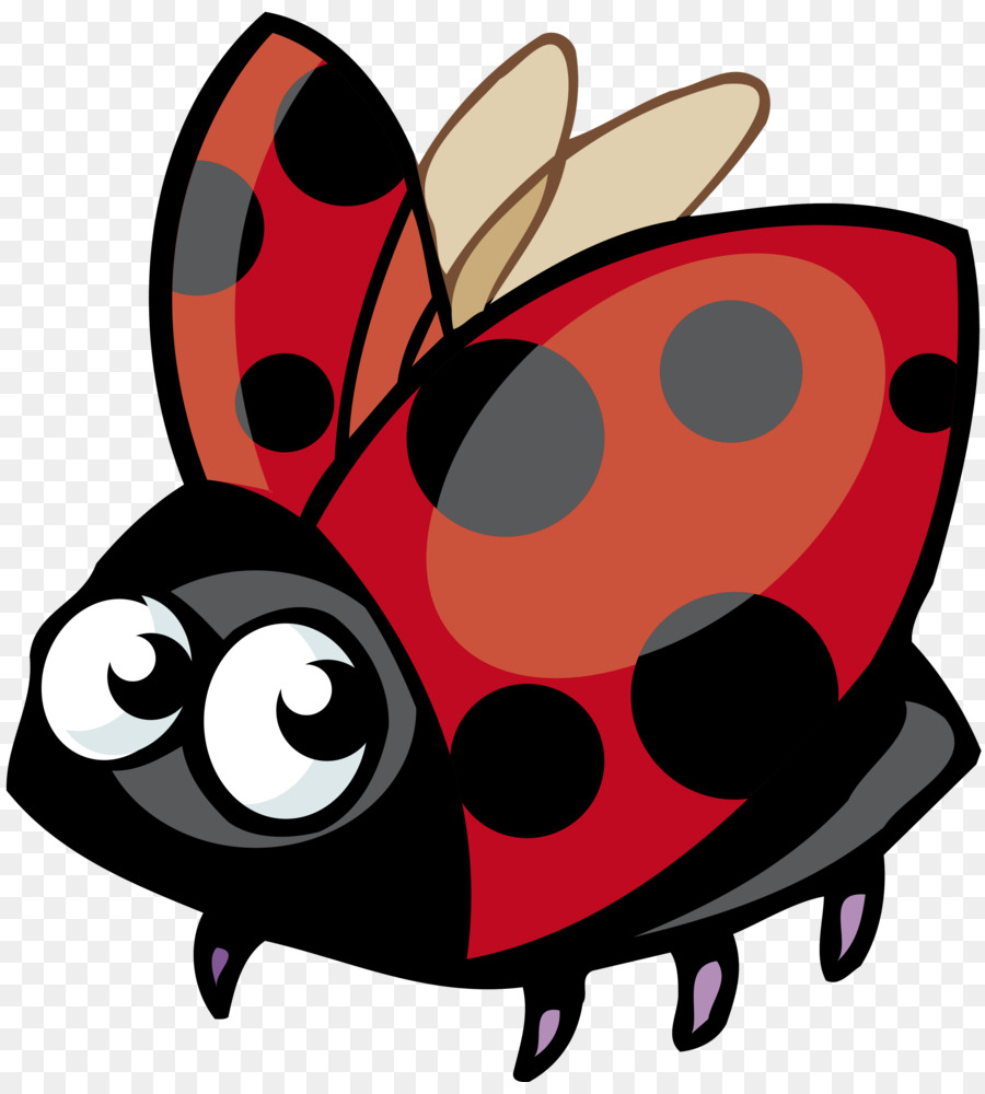 Coccinelle，Rouge PNG