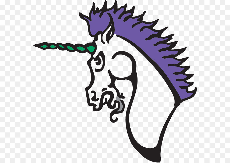 Hippocampe，Licorne PNG