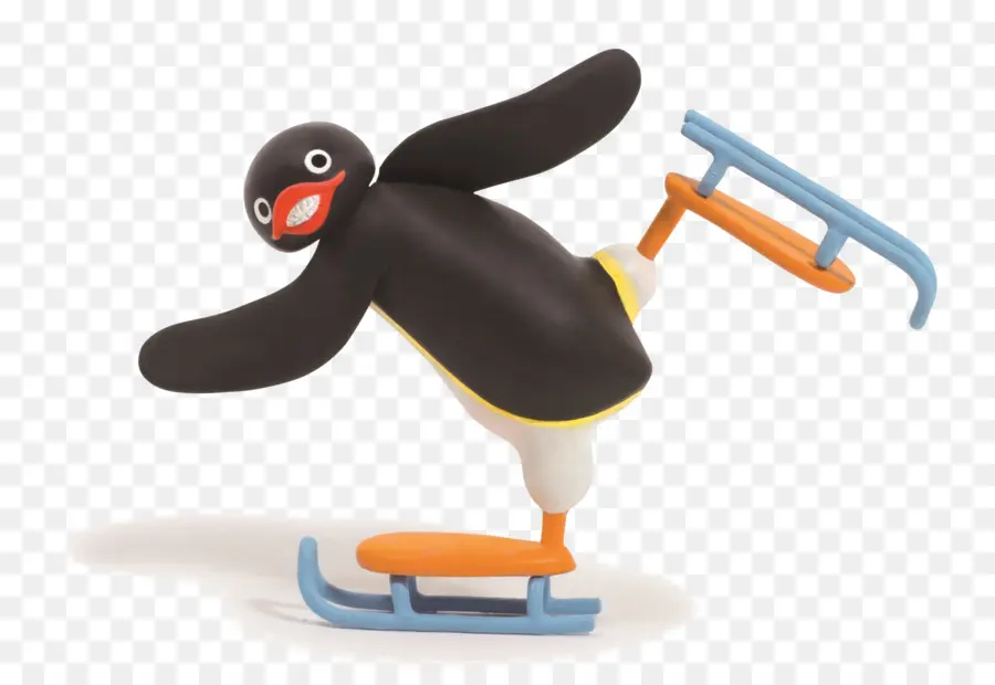 Patinage Des Pingouins，Glace PNG