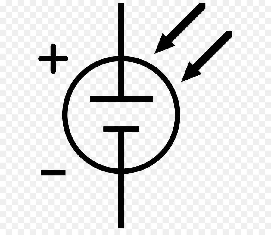 Symbole De Photodiode，Électronique PNG