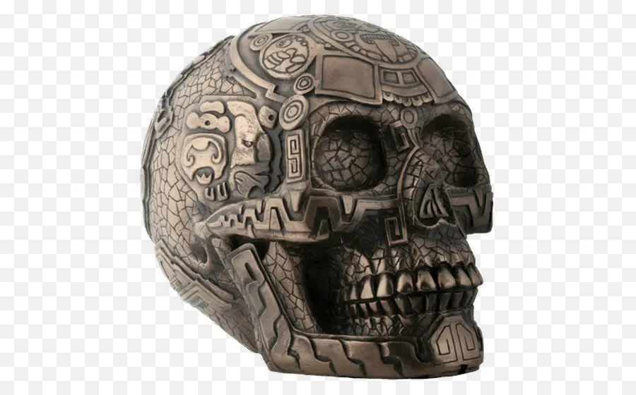 Aztèque，Crâne PNG