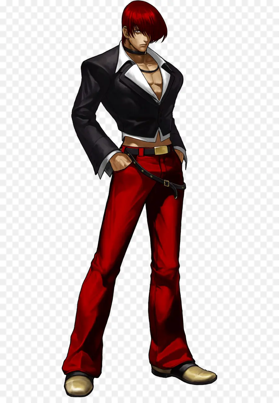 Personnage D'anime，Pantalon Rouge PNG