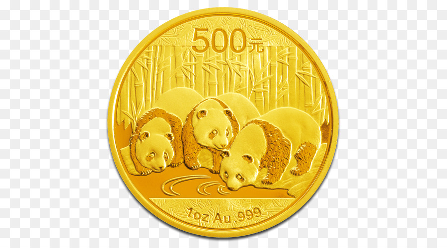 Pièce D'or，Pandas PNG