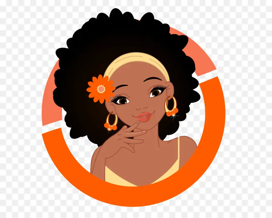 Afrotextured Cheveux，Cheveux PNG