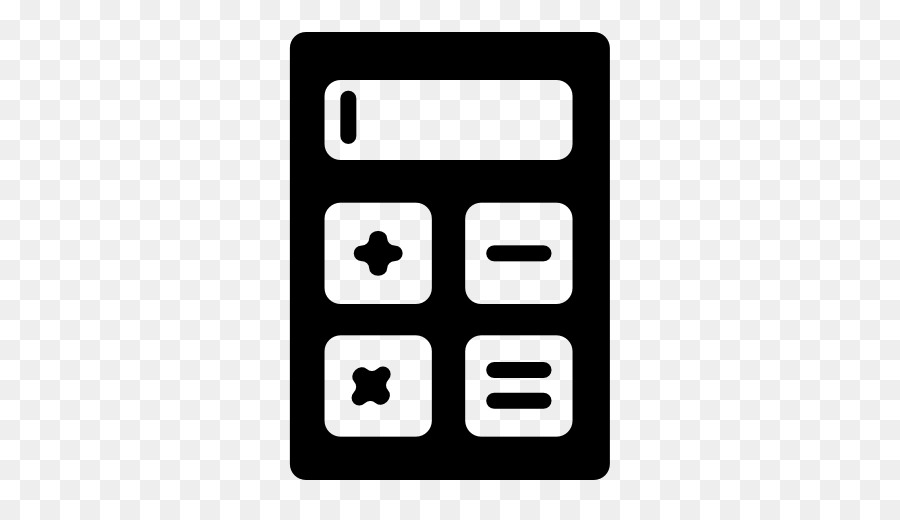 Calculatrice Noire，Boutons PNG