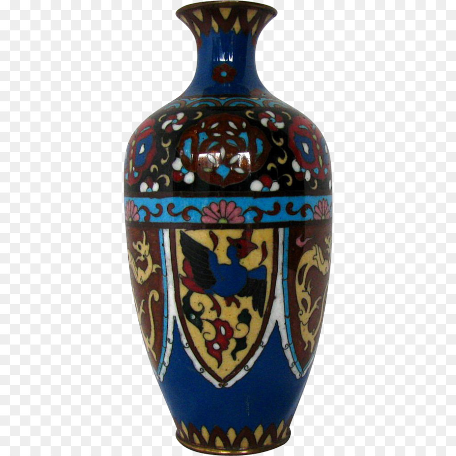Vase，Cloisonné PNG