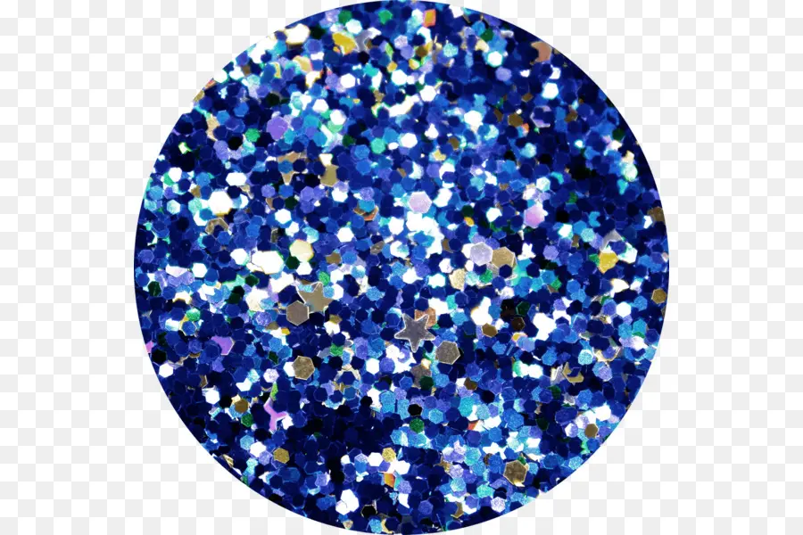 Paillettes，Bleu PNG