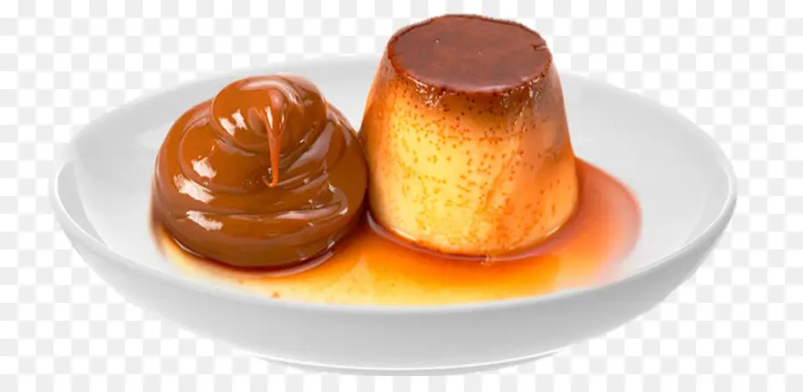 Flan Dessert，Caramel PNG