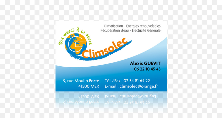 Carte De Visite Climsolec，Carte De Visite PNG