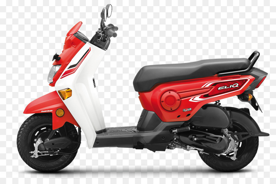 Scooter Rouge Et Noir，Moto PNG