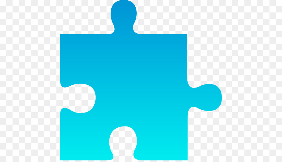 Pièce De Puzzle Bleue，Jeu PNG