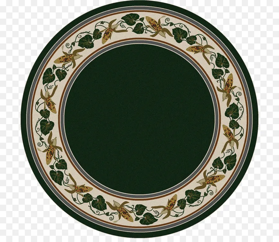 Assiette Décorative，Rond PNG