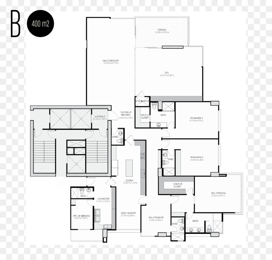 Plan D étage，Maison PNG