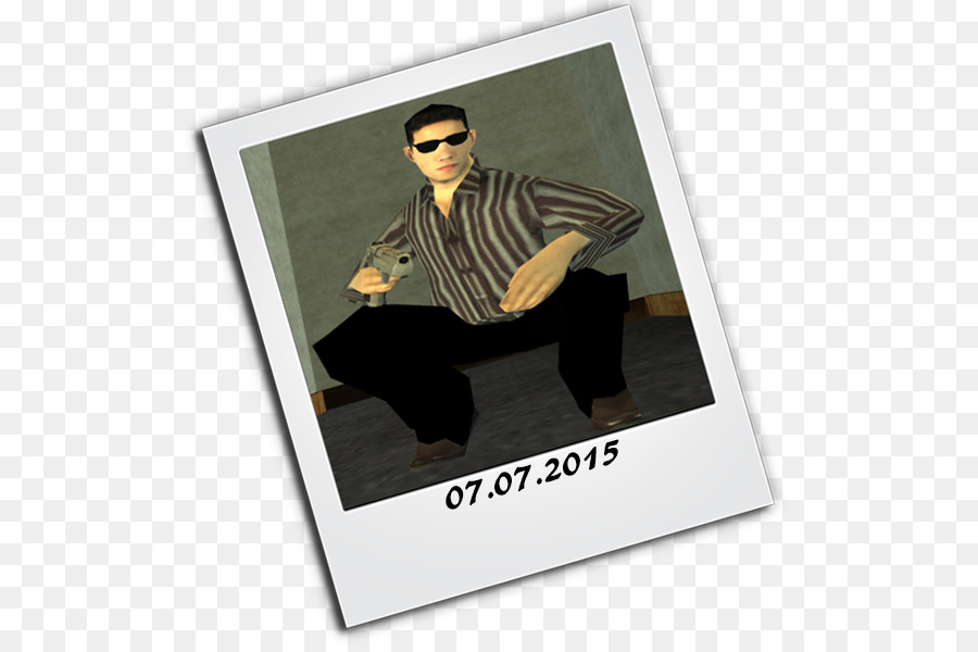 Personnage，Polaroïd PNG