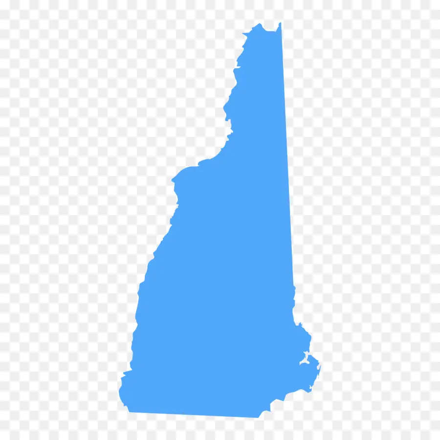 Le New Hampshire，Carte De Vecteur PNG