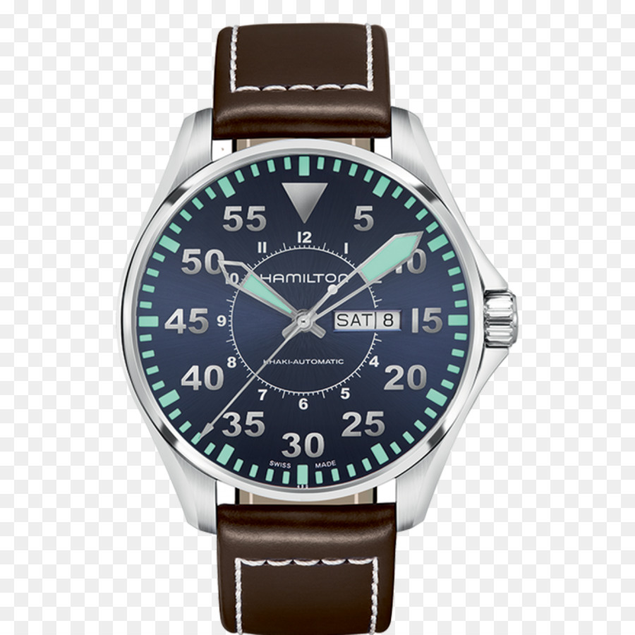 Hamilton Khaki Aviation Pilote Automatique，0506147919 PNG