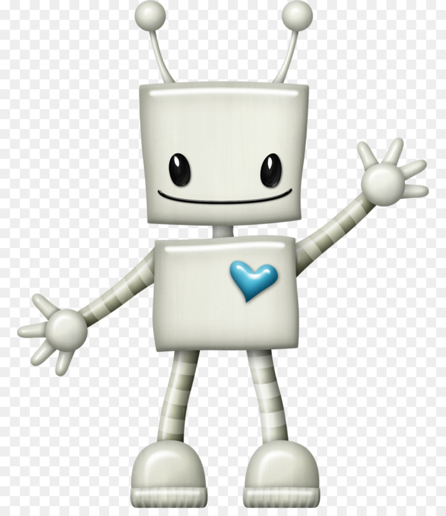 Robot Mignon，Cœur PNG