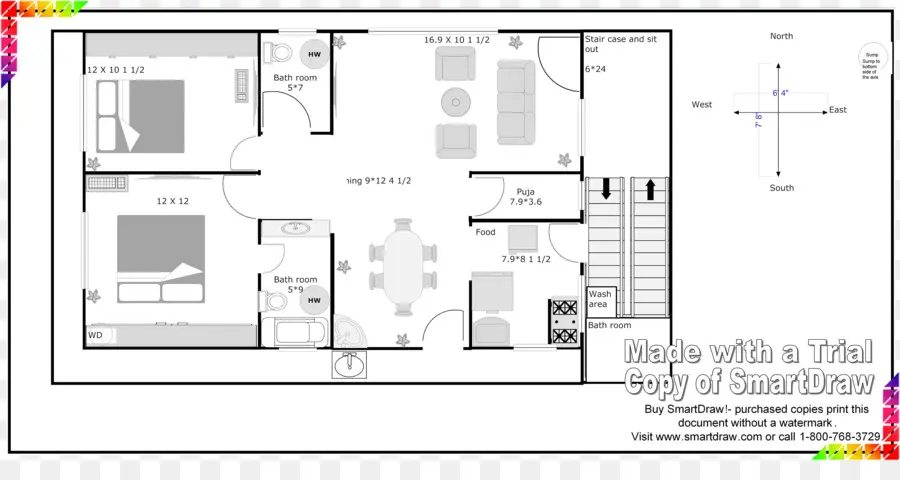 Plan D'étage，Maison PNG