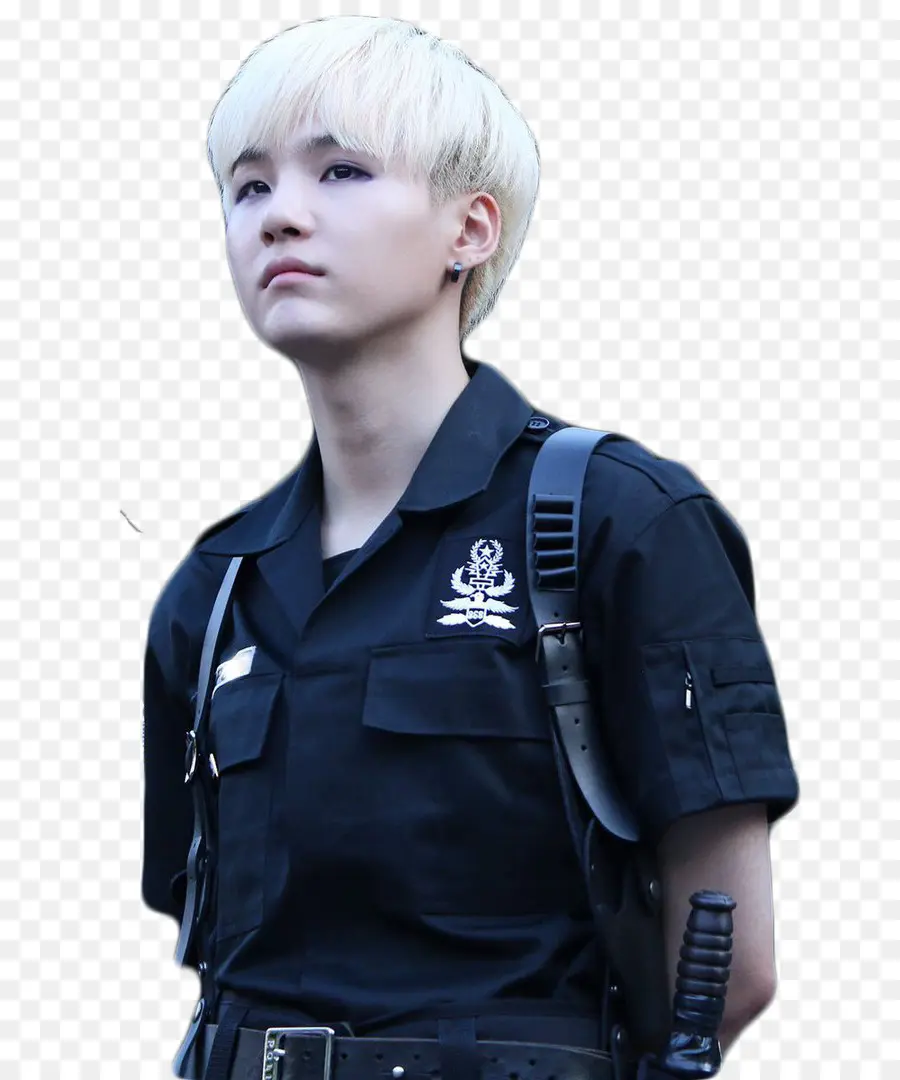 Personne Aux Cheveux Blonds，Uniforme PNG