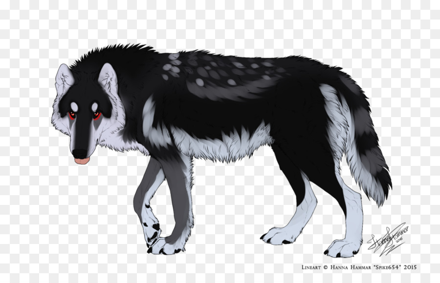 Loup Gris，Dessin PNG