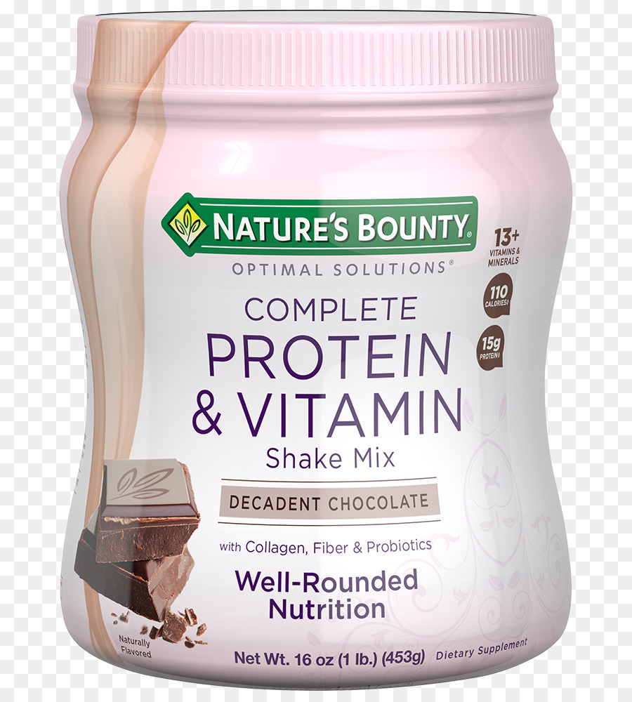 Mélange Pour Shake Protéiné Et Vitaminé，Chocolat PNG