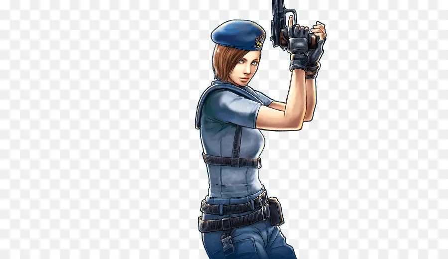 Femme Soldat，Pistolet PNG