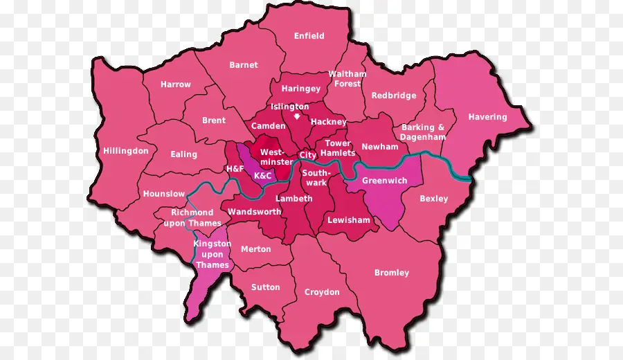 Outer London，Inner London PNG