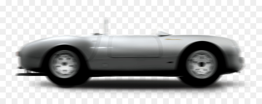 Voiture De Sport Argentée，Automobile PNG