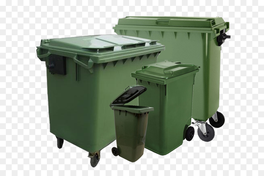 Poubelles，Vert PNG