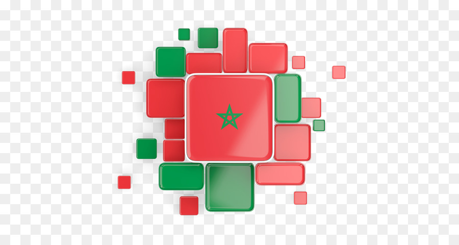 Drapeau Marocain，Rouge PNG