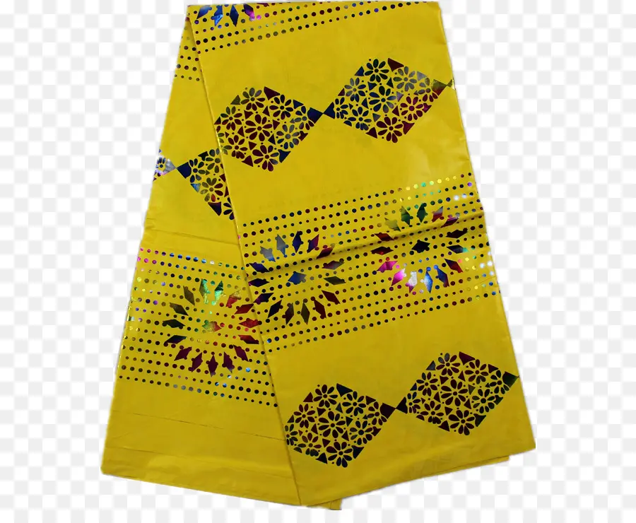 Tissu Jaune，Modèle PNG