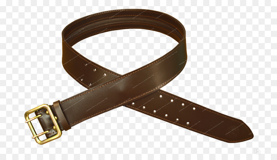 Ceinture En Cuir Marron，Boucle PNG