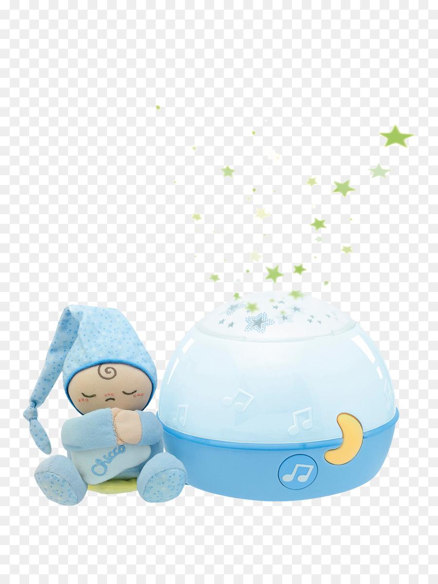 Veilleuse Bébé，Bleu PNG