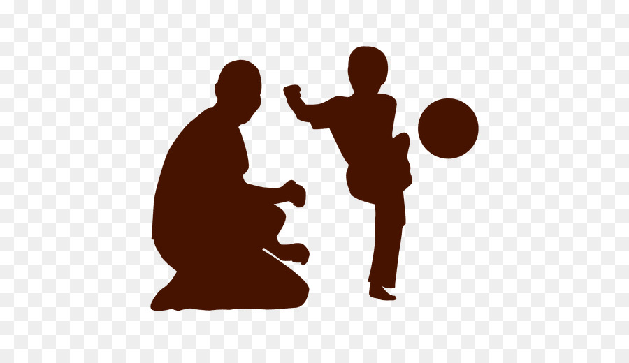 Silhouette，Enfant PNG