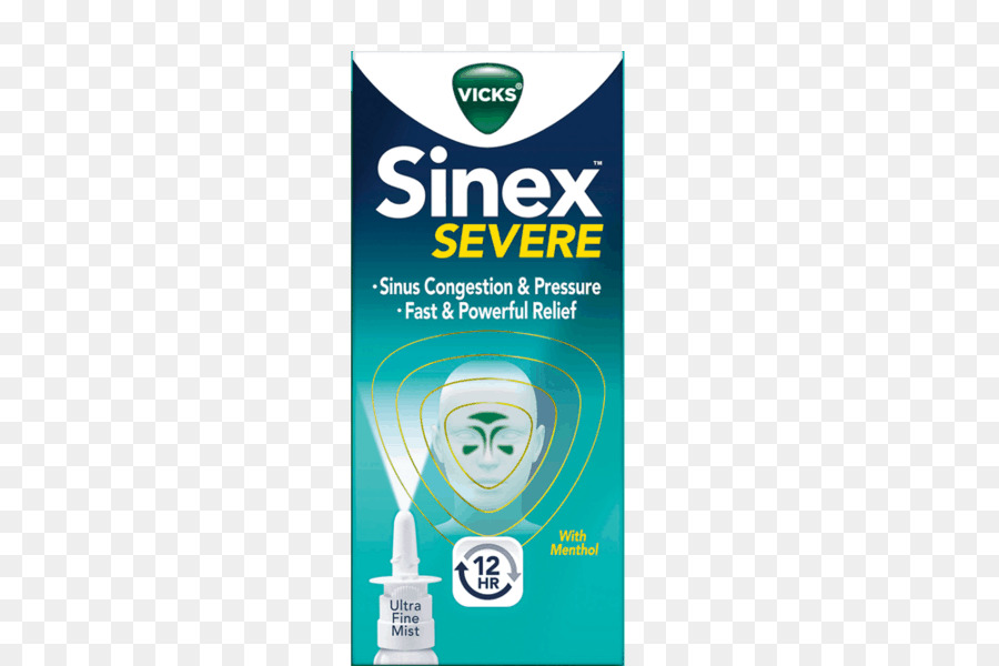 Sinex Sévère，Spray Nasal PNG