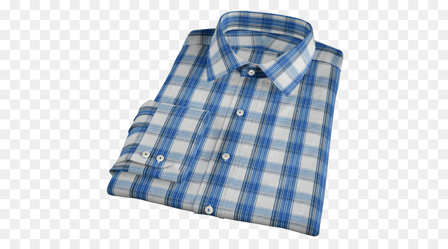 Chemise à Carreaux Bleue，Chemise PNG