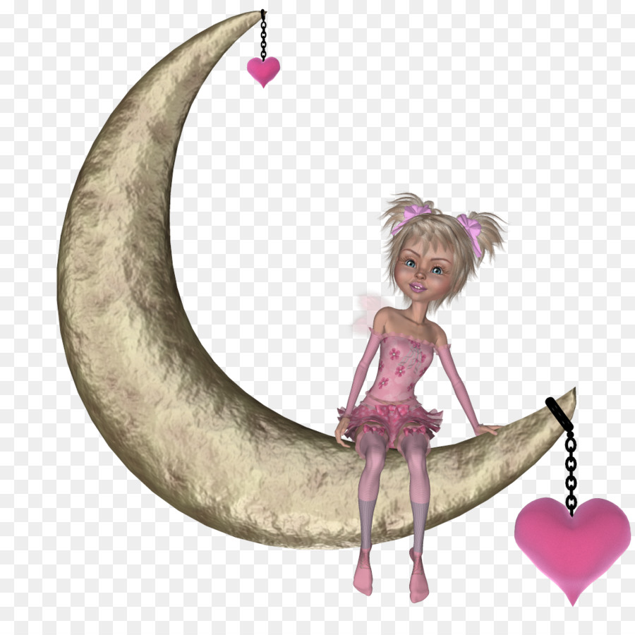 Fée，Lune PNG