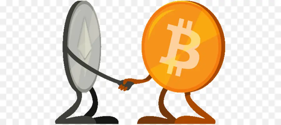 Bitcoin Et Ethereum，Crypto Monnaie PNG