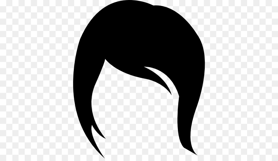 Silhouette De Cheveux，Coupe De Cheveux PNG