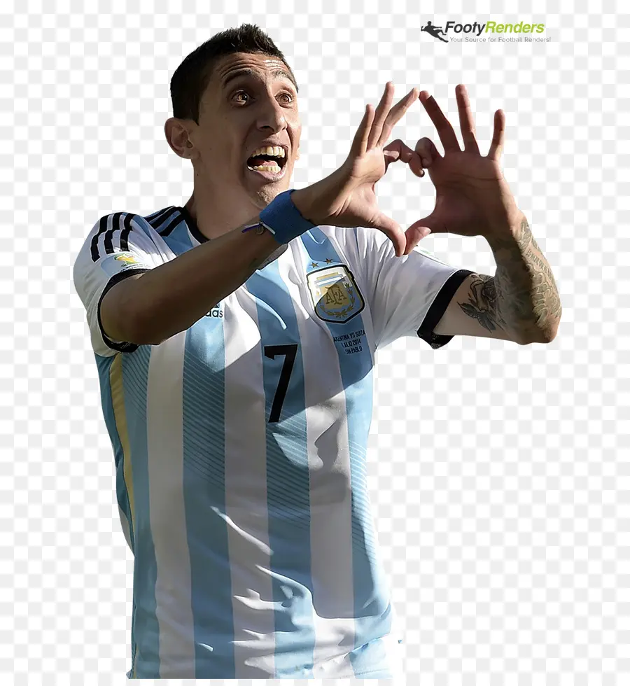 Footballeur，Argentine PNG