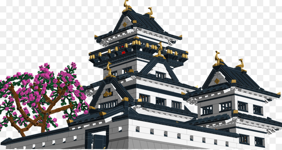 Château Japonais，Architecture PNG