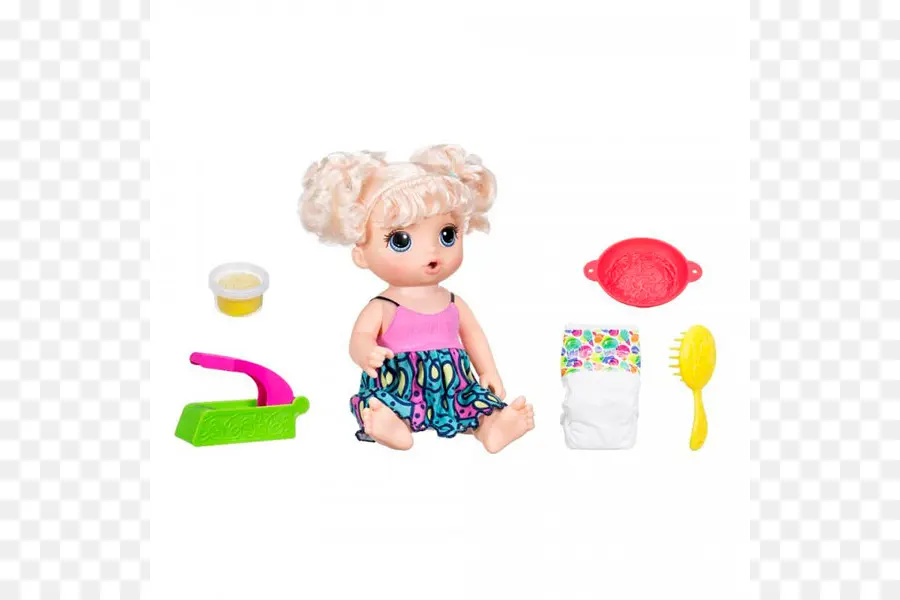 Hasbro Baby Alive Super Collations Façon Croustillante Sara，Poupée PNG