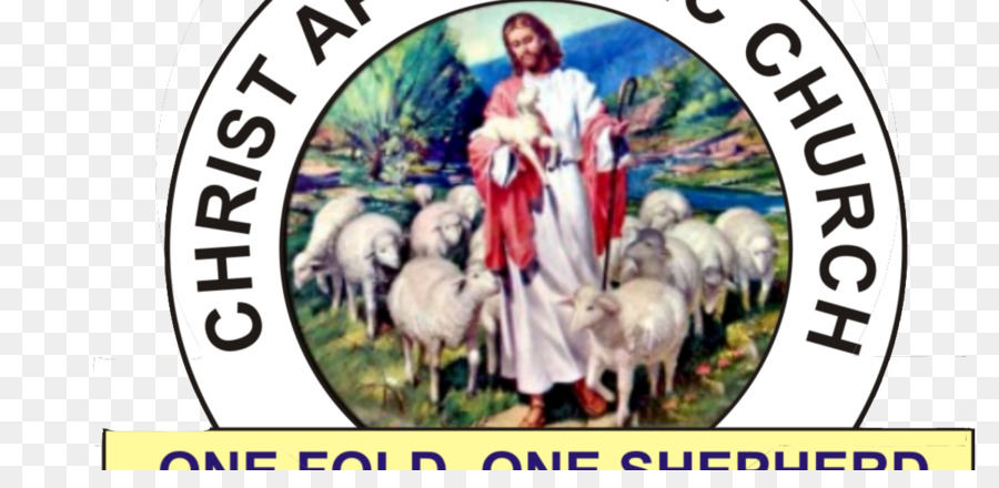 Jésus Avec Des Moutons，Christ PNG