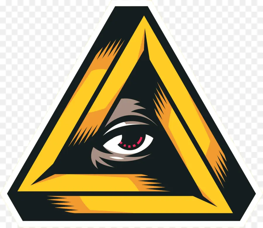 Oeil En Triangle，Illuminati PNG