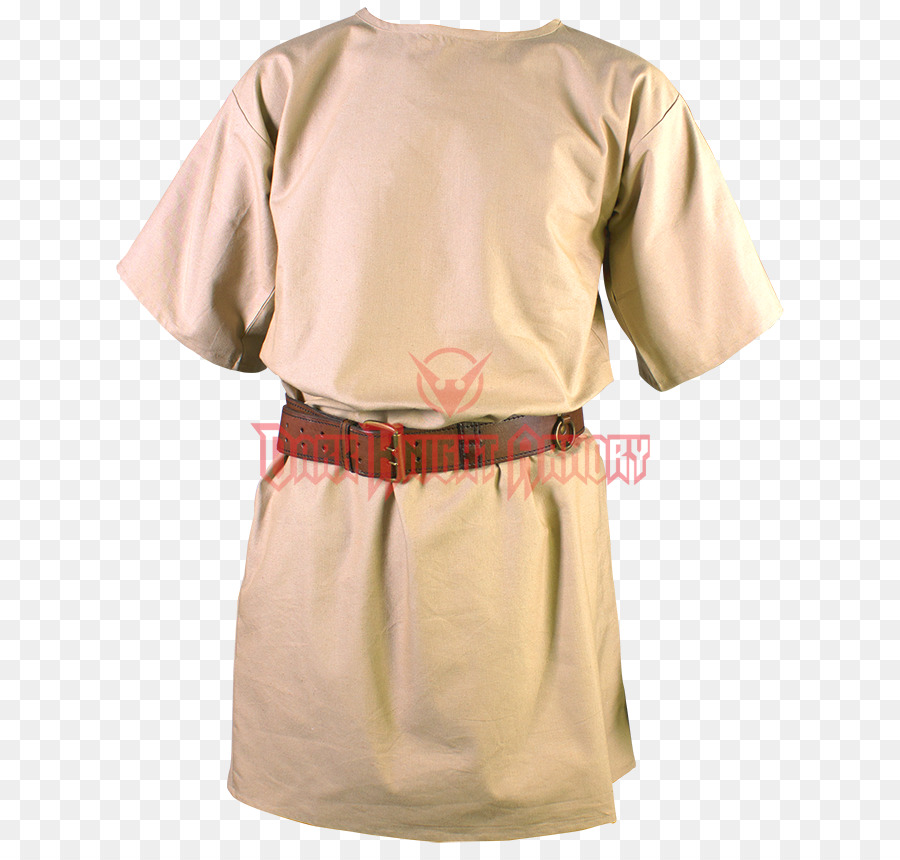 Tunique Beige，Ceinture PNG